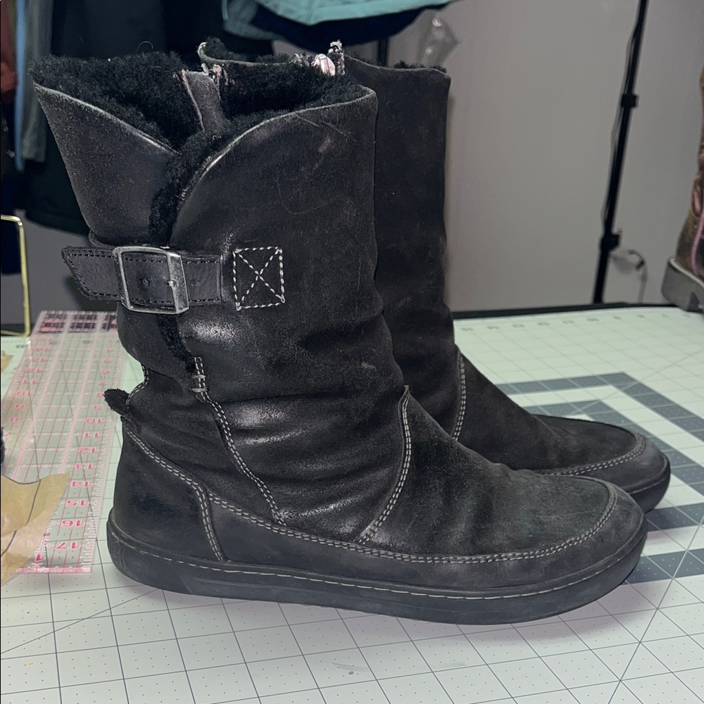 Birkenstock Black Winter Boots